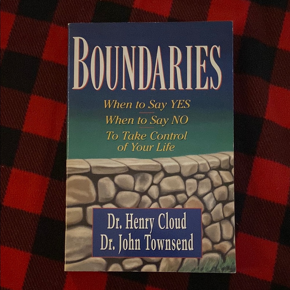 Boundaries Book by Dr. Henry Cloud and Dr. John Townsend